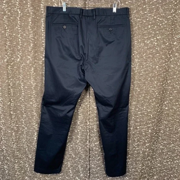 Bonobos Weekday Warrior Monday Dress Pants Blue Slim Fit Men's 38/32 - Picture 5 of 13